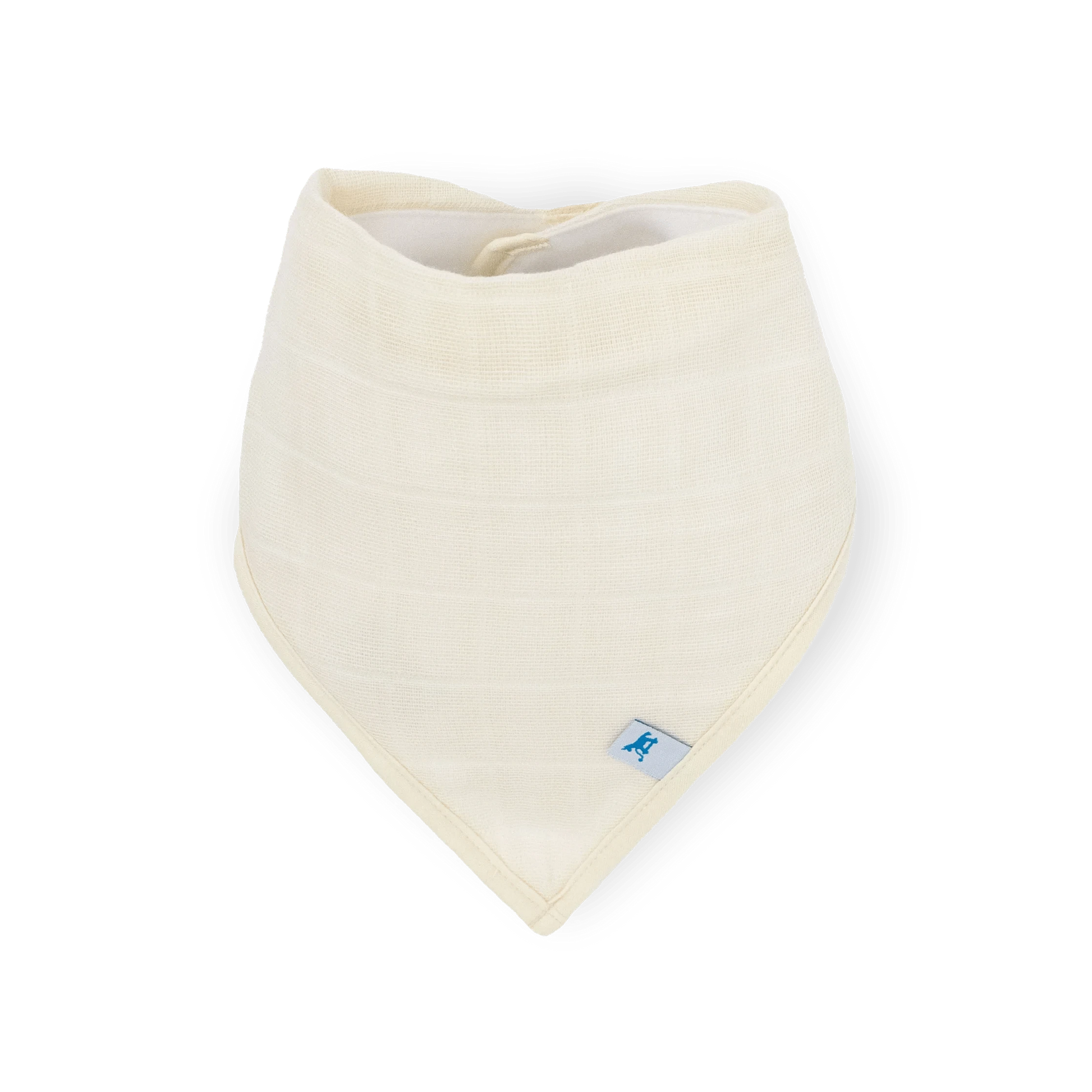 Cotton Muslin + Fleece Bandana Bib 4 Pack - Vintage Floral Little Unicorn Lil Tulips