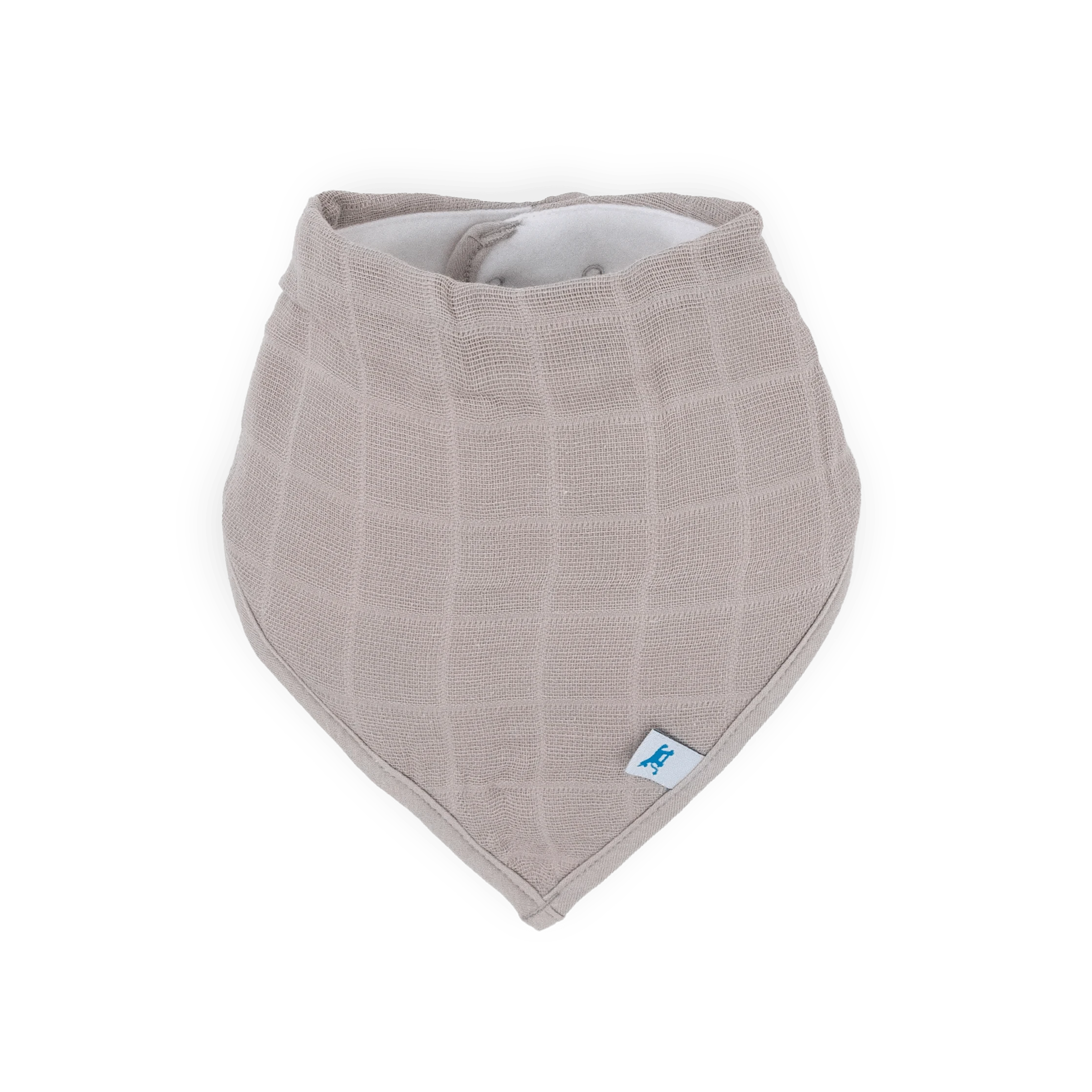 Cotton Muslin + Fleece Bandana Bib 4 Pack - Wallflower Little Unicorn Lil Tulips