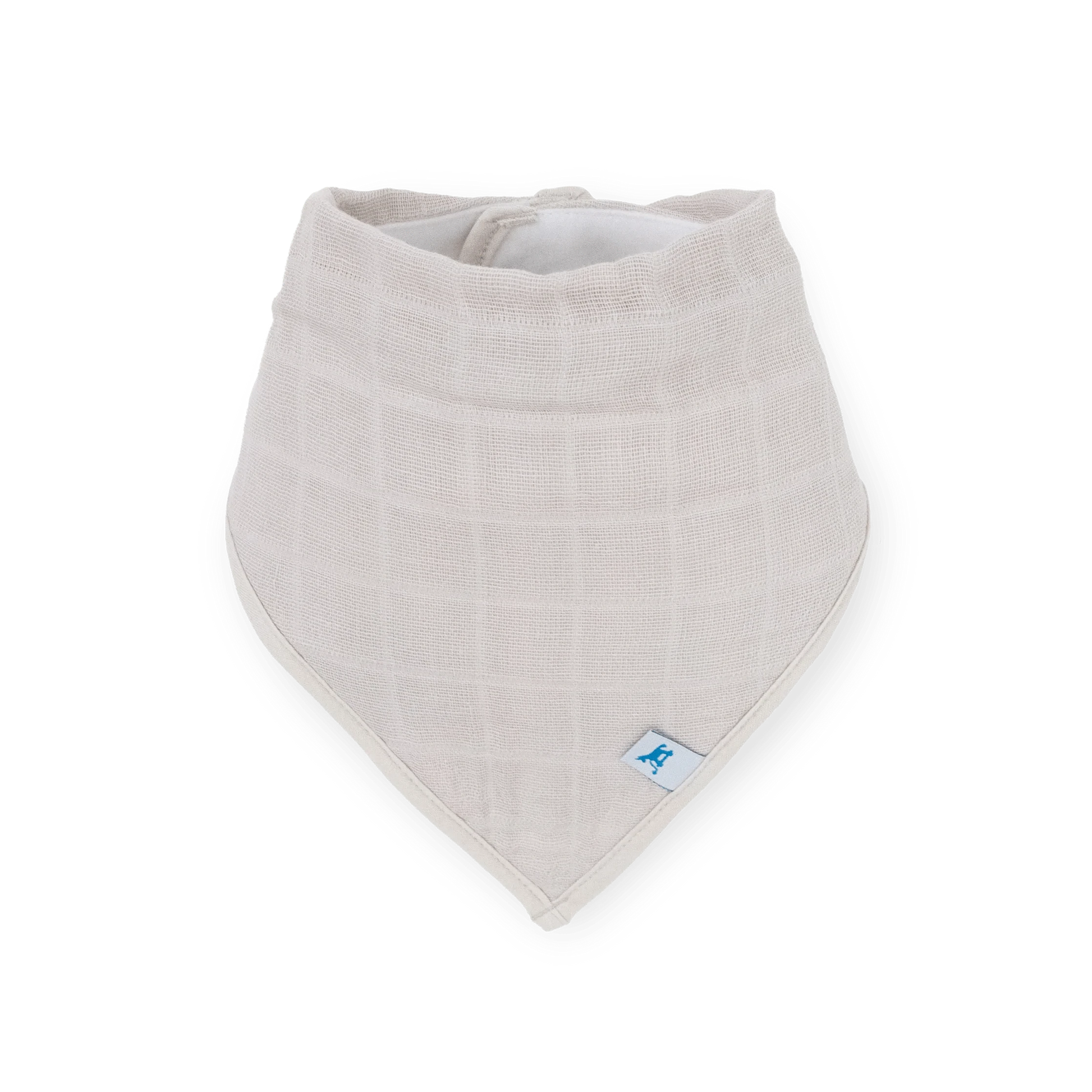 Cotton Muslin + Fleece Bandana Bib 4 Pack - Wallflower Little Unicorn Lil Tulips