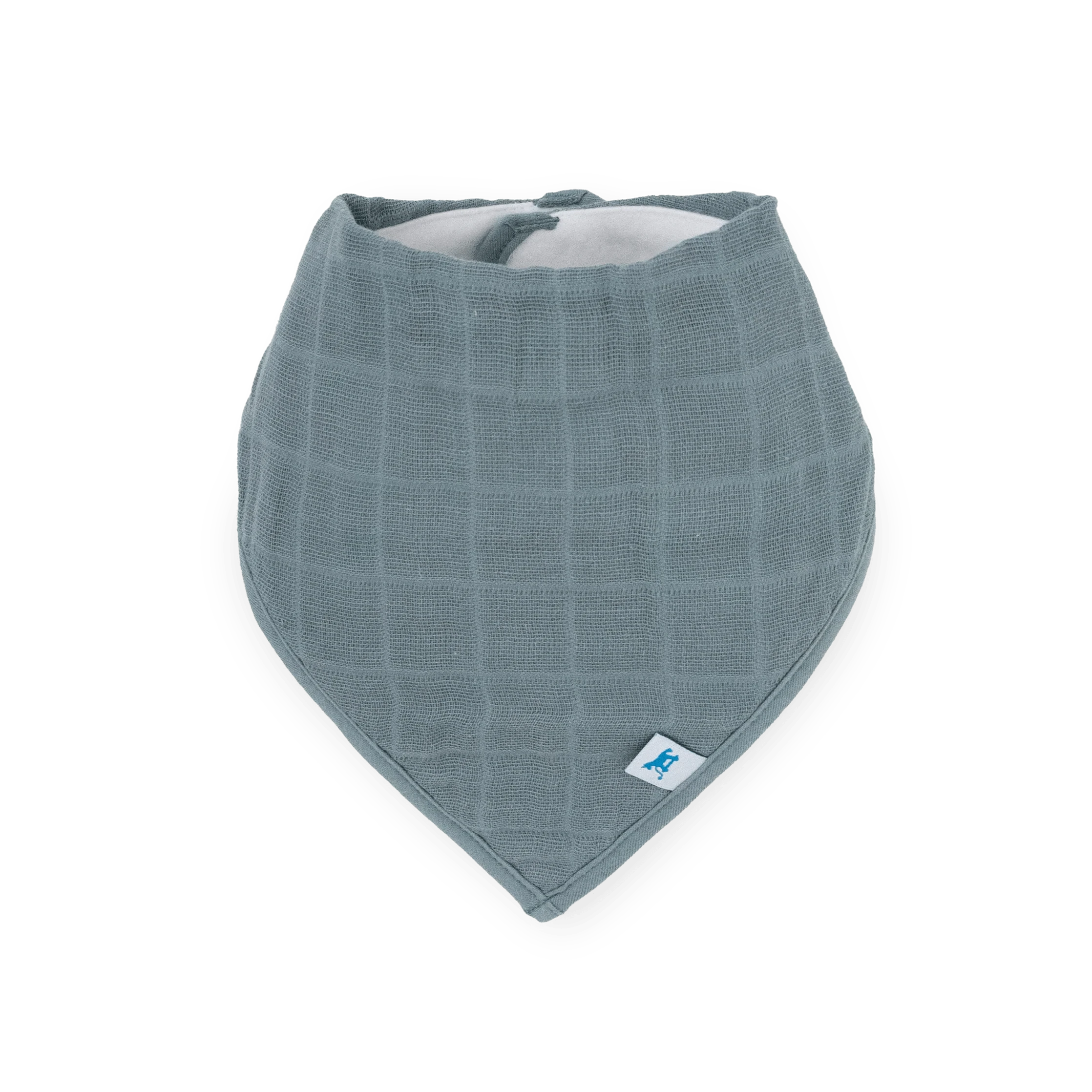 Cotton Muslin + Fleece Bandana Bib 4 Pack - Woof Little Unicorn Lil Tulips
