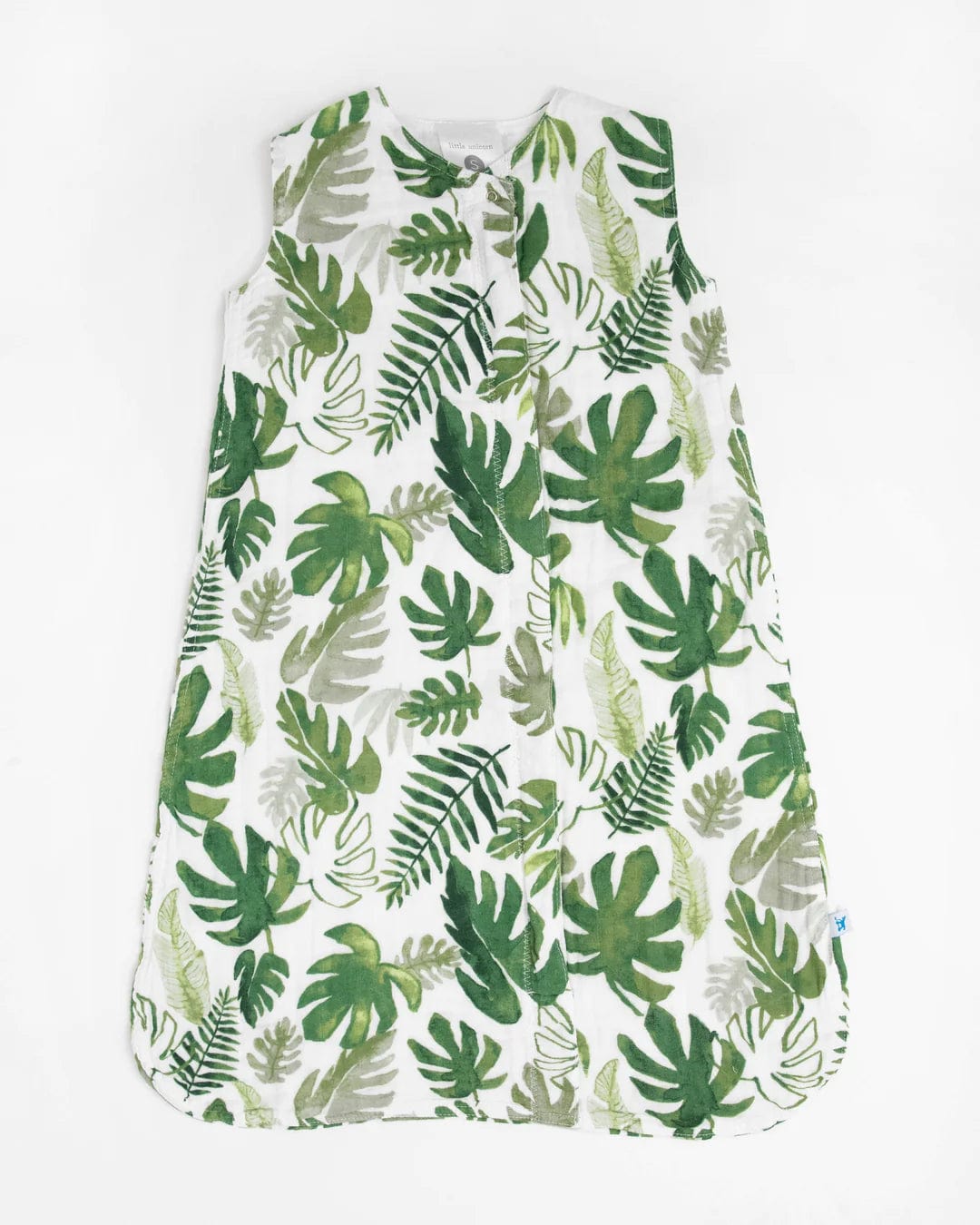 Cotton Muslin Sleep Bag - Tropical Leaf Little Unicorn Lil Tulips