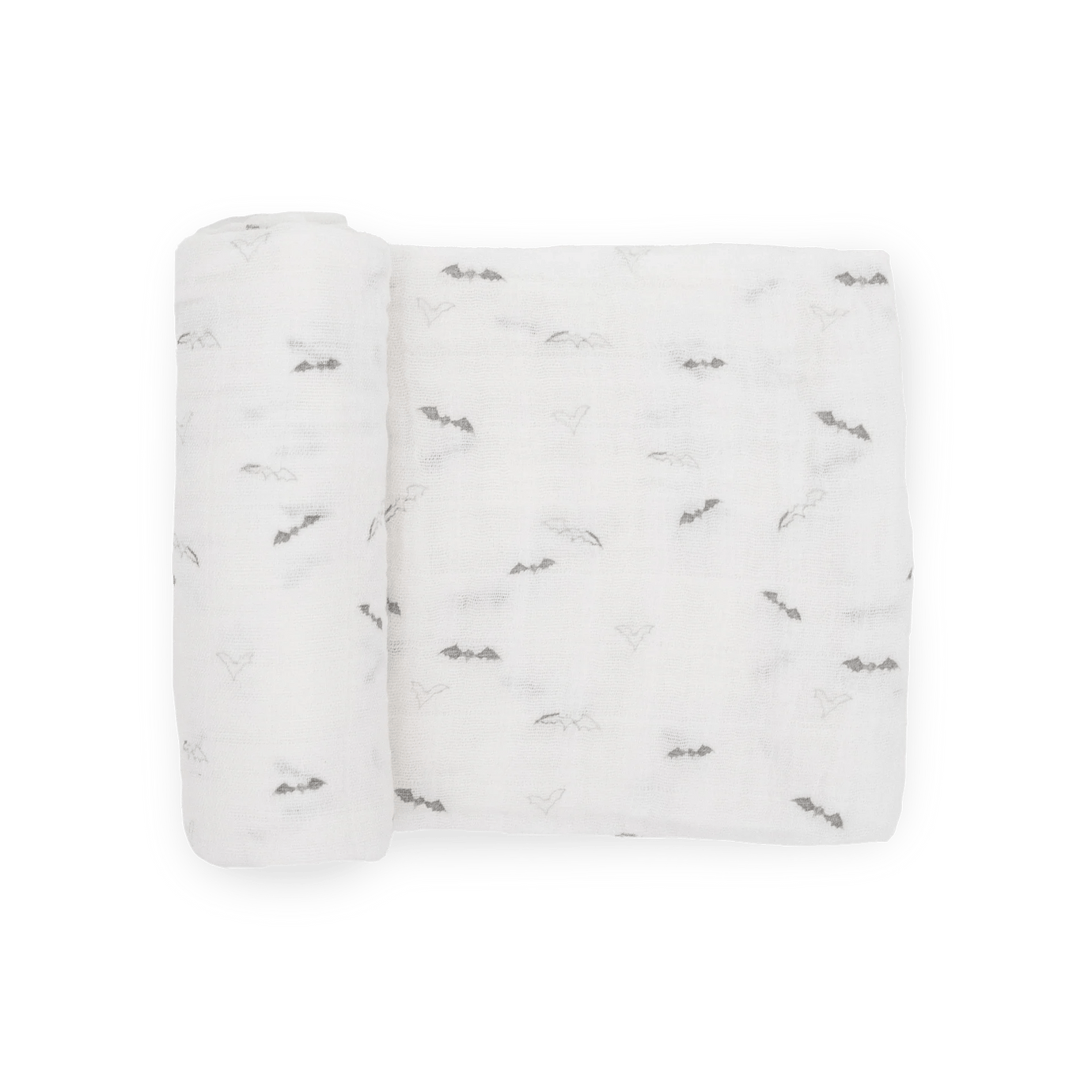 Cotton Muslin Swaddle Blanket - Bats Little Unicorn Lil Tulips