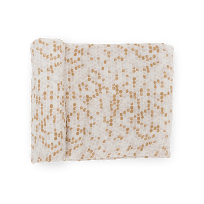 Cotton Muslin Swaddle Blanket - Honeycomb Little Unicorn Lil Tulips