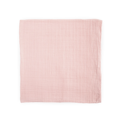 Cotton Muslin Swaddle Blanket - Light Pink Little Unicorn Lil Tulips