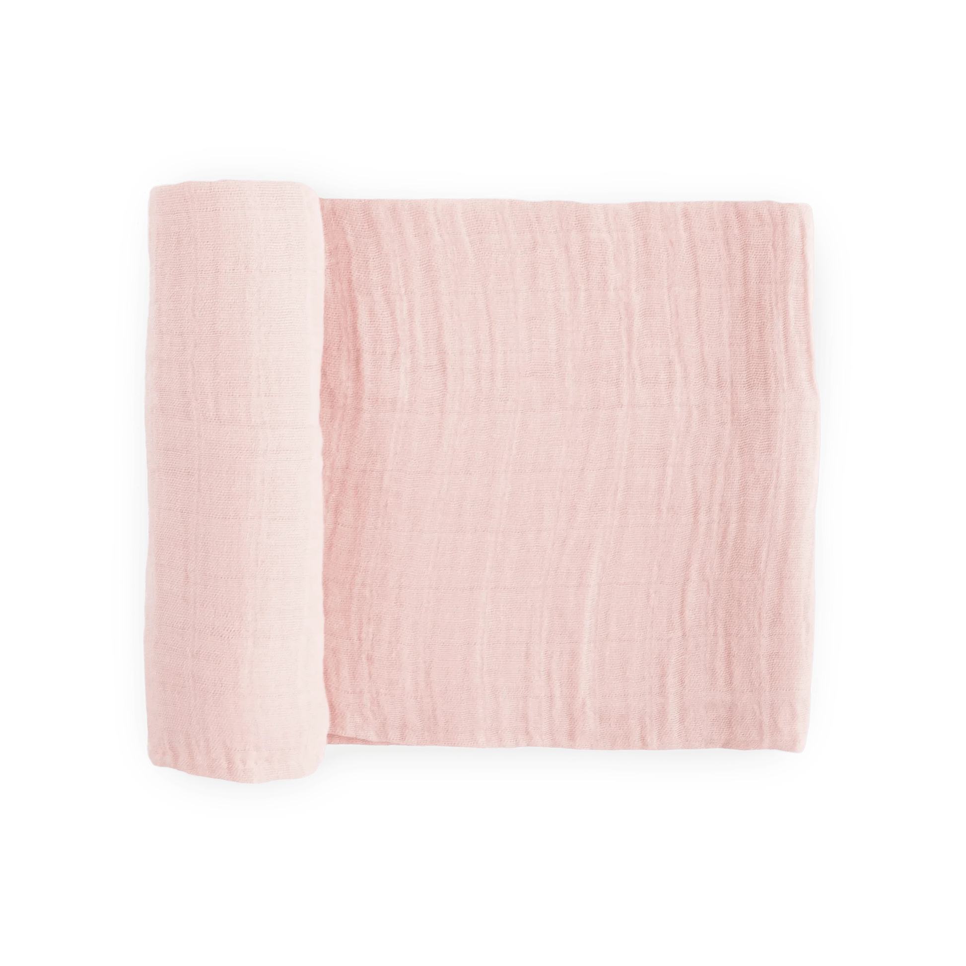 Cotton Muslin Swaddle Blanket - Light Pink Little Unicorn Lil Tulips