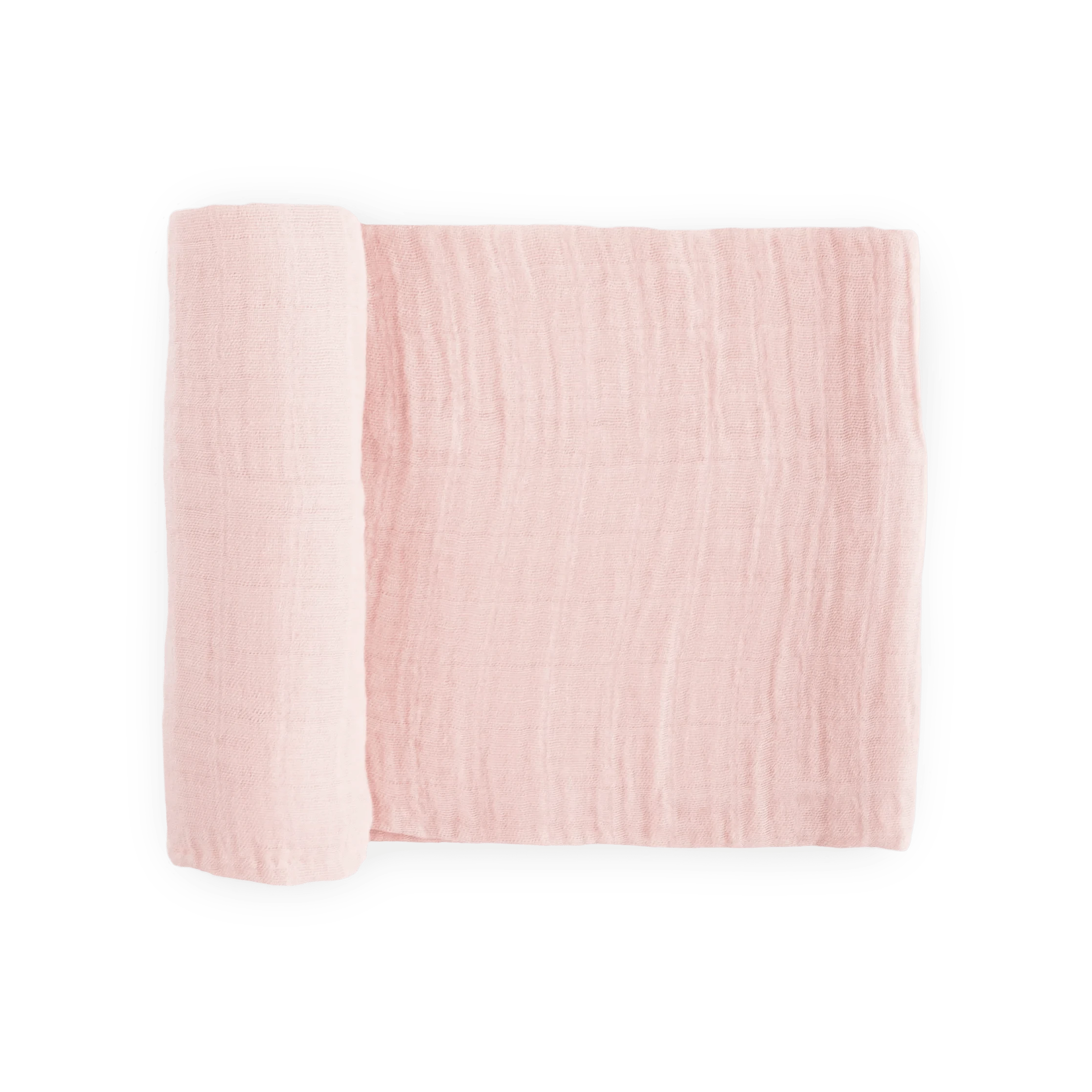 Cotton Muslin Swaddle Blanket - Light Pink Little Unicorn Lil Tulips