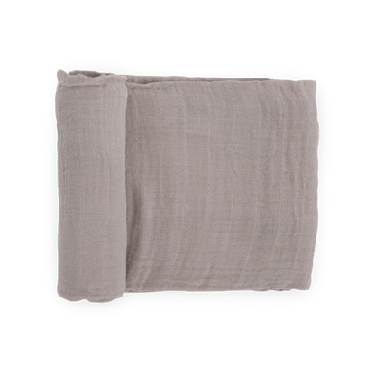 Cotton Muslin Swaddle Blanket - Porpoise Little Unicorn Lil Tulips