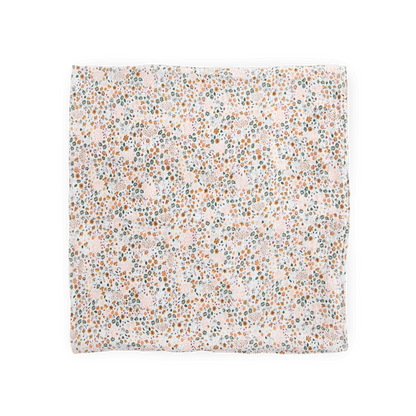 Cotton Muslin Swaddle Blanket - Pressed Petals Little Unicorn Lil Tulips