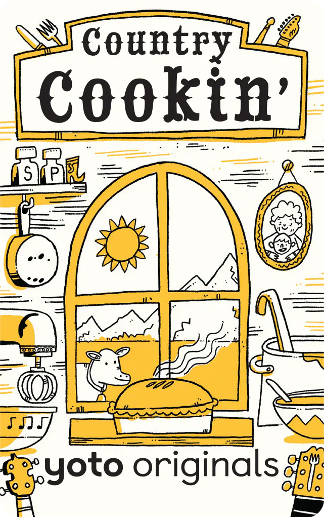 Country Cookin' - Audiobook Card Yoto Lil Tulips