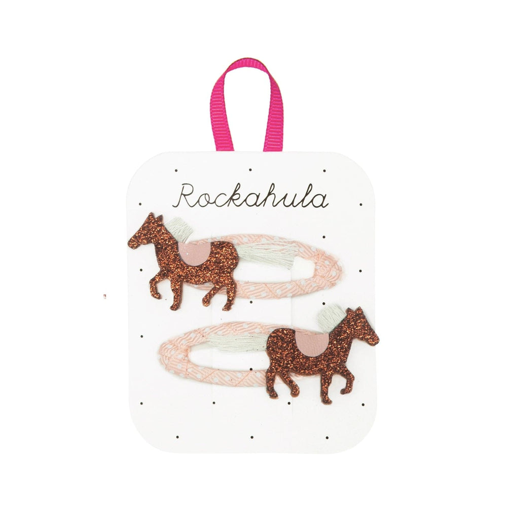 Country Horse Hair Clips Rockahula Kids buble Lil Tulips