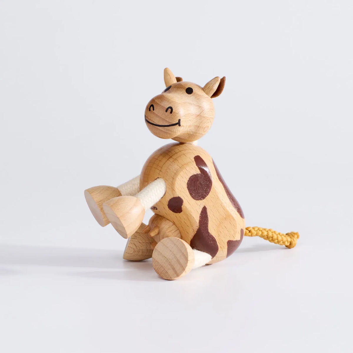 Cow Wooden Toy anamalz Lil Tulips