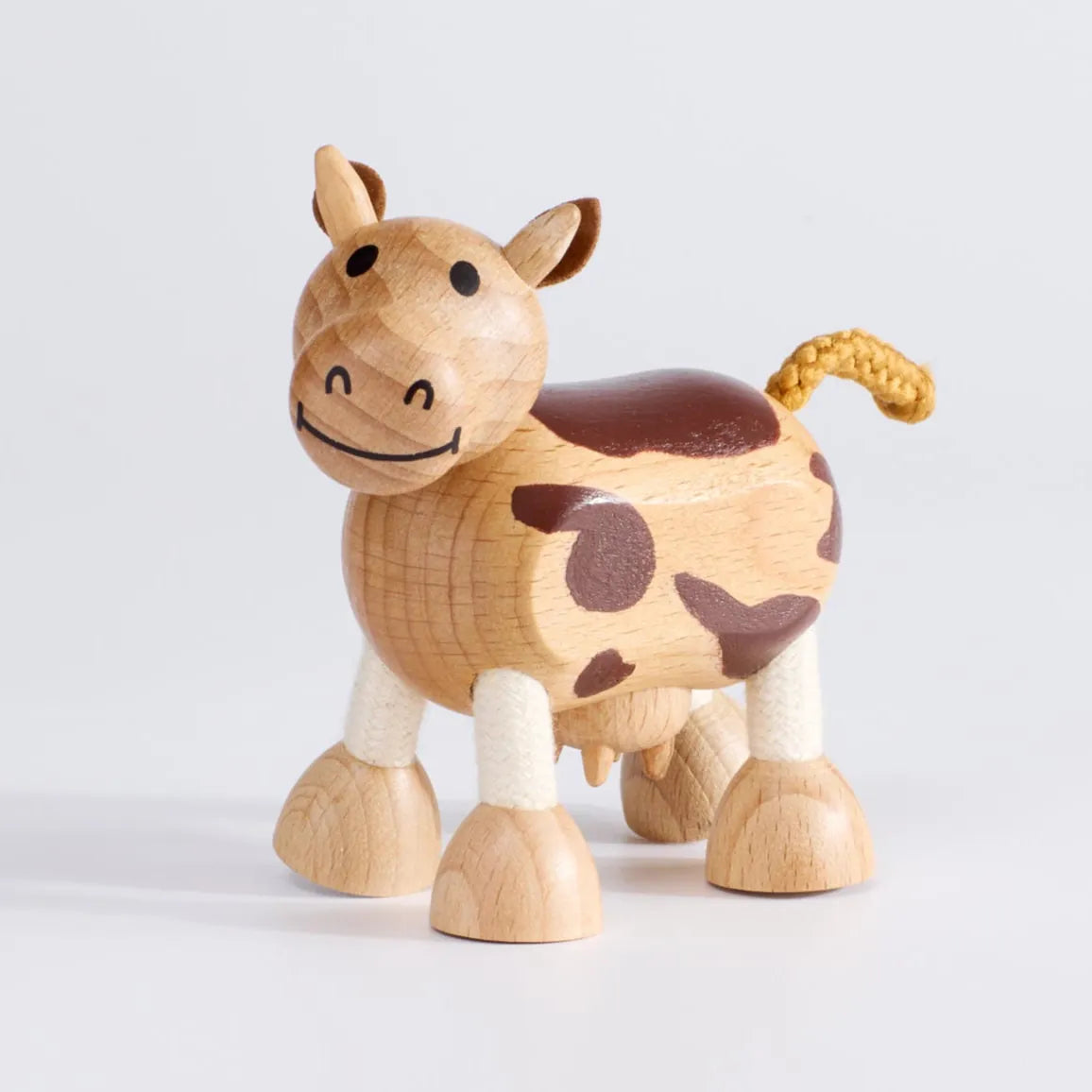 Cow Wooden Toy anamalz Lil Tulips