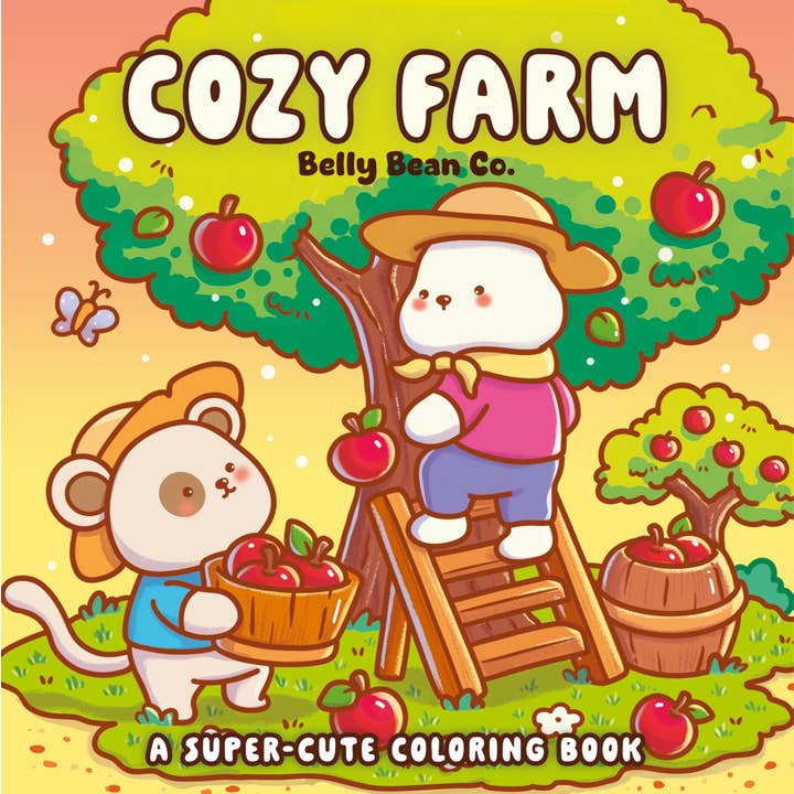 Cozy Farm Coloring Book Laurence King Publishing Lil Tulips