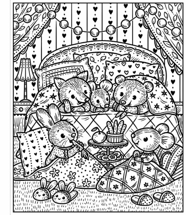 Cozy Magic Painting Book Harper Collins Childrens Lil Tulips
