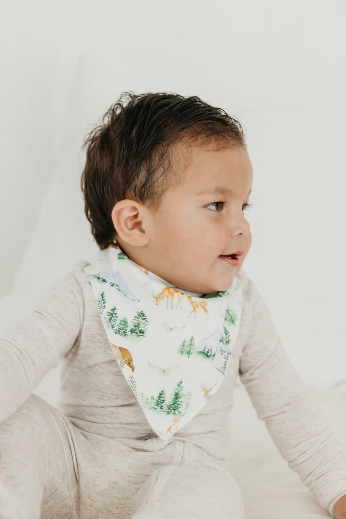 Grayson Baby Bandana Bibs Copper Pearl Lil Tulips