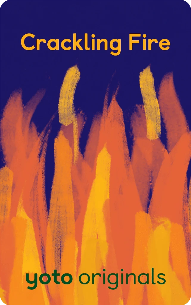 Crackling Fire - Audiobook Card Yoto Lil Tulips