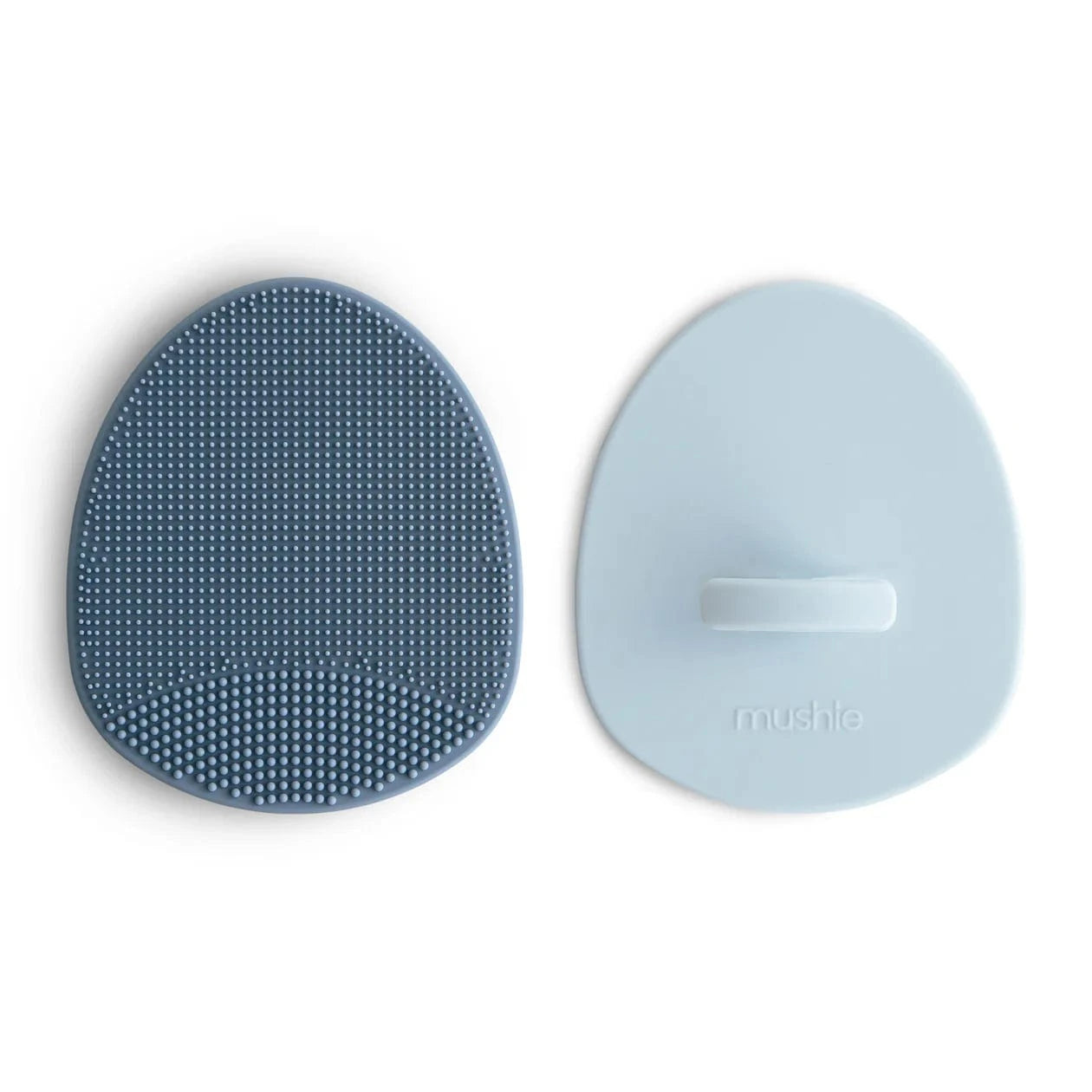Cradle Cap Brush 2-Pack (Tradewinds/Periwinkle) Mushie Lil Tulips