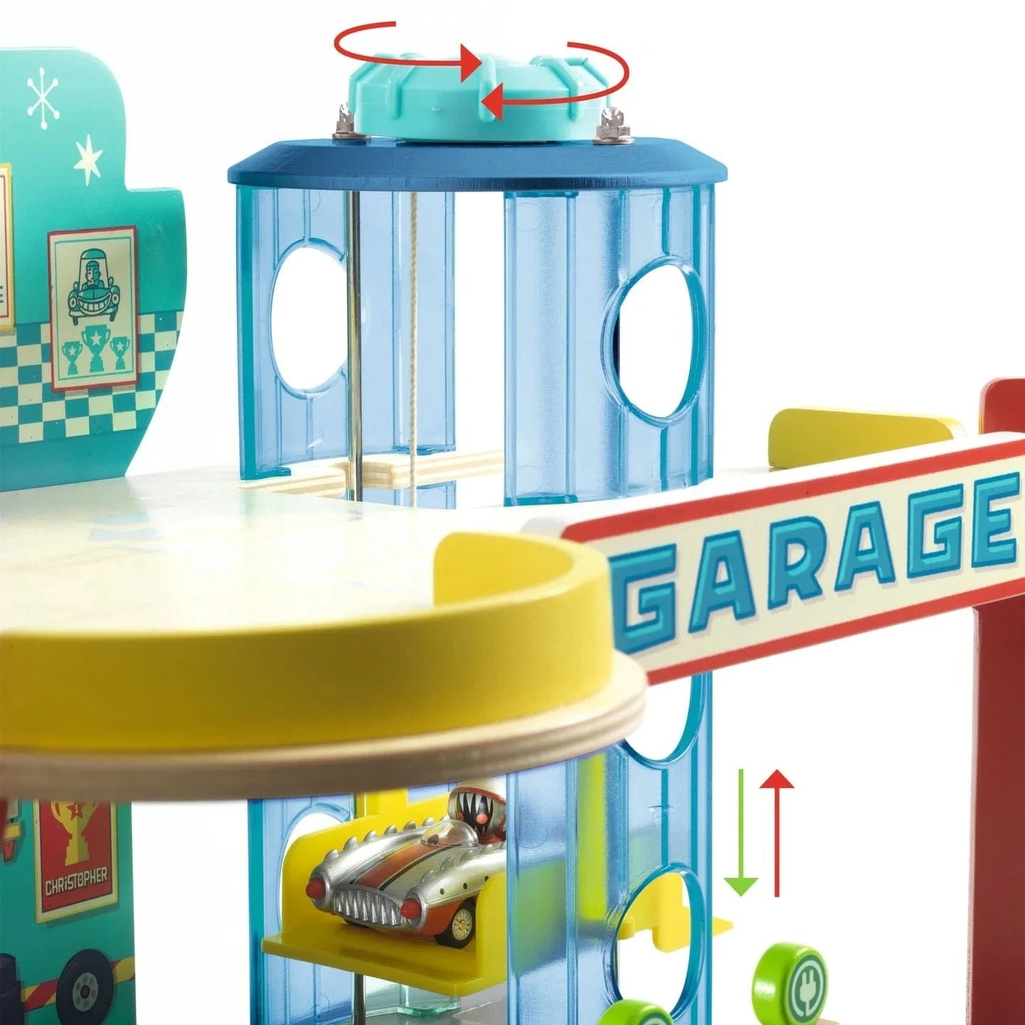 Crazy Motors Garage Djeco Lil Tulips