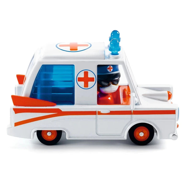 Crazy Motors Hurry Ambulance Djeco Lil Tulips