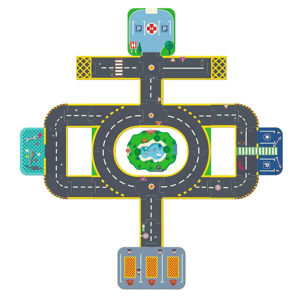 Crazy Motors Puzzle'Up Ville Djeco Lil Tulips