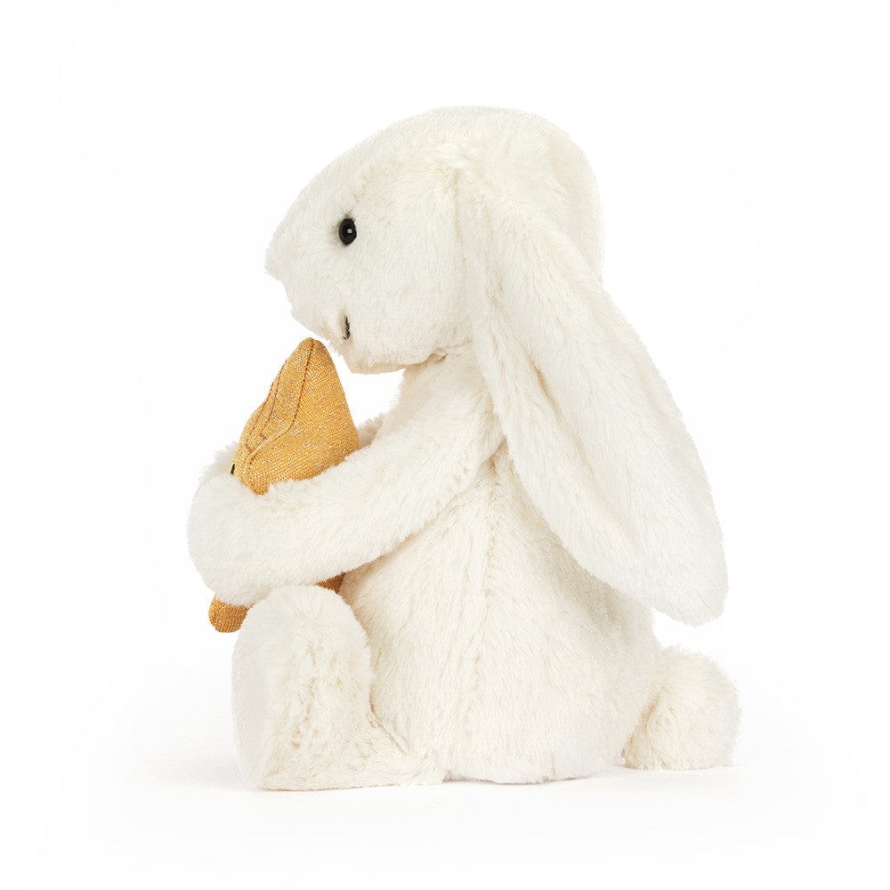 Cream Bunny with Star Jellycat Lil Tulips