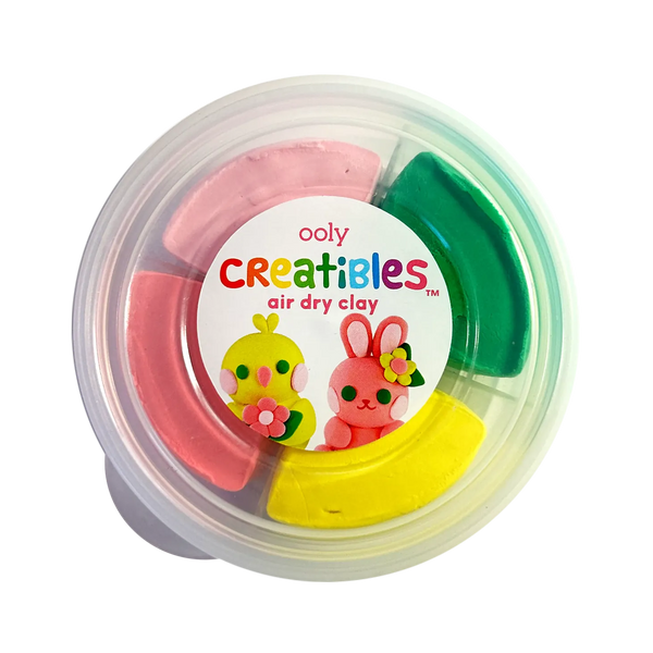 Creatibles Air Dry Clay Kit - Garden Pals OOLY Lil Tulips
