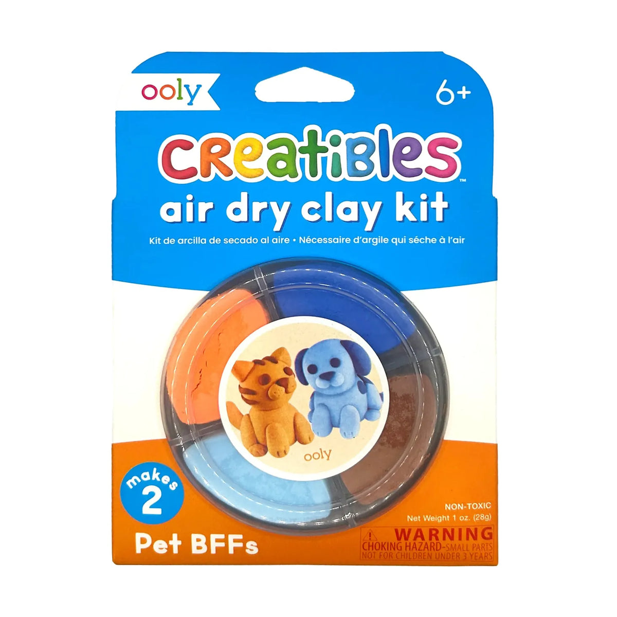 Creatibles Air Dry Clay Kit - Pet Pals OOLY Lil Tulips