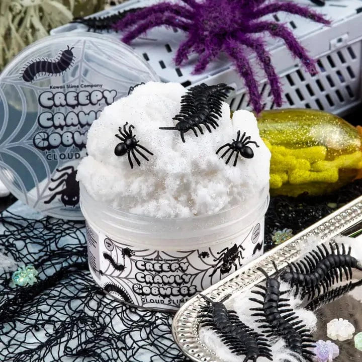 Creepy Crawly Cobwebs Cloud Slime Kawaii Slime Company Final Sale Lil Tulips
