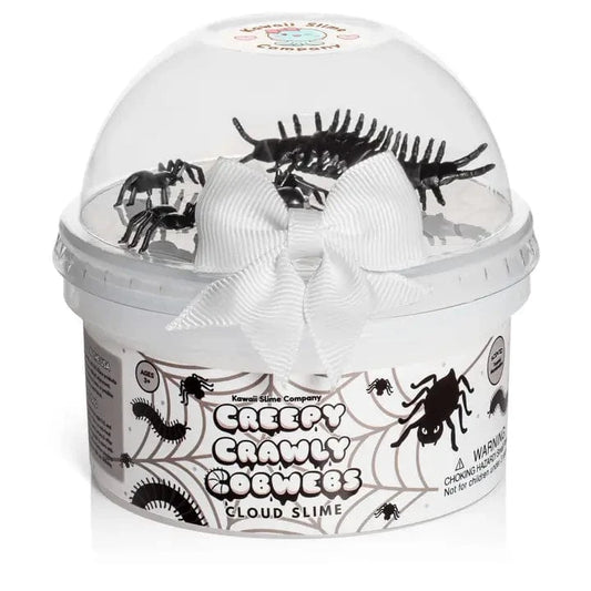 Creepy Crawly Cobwebs Cloud Slime Kawaii Slime Company Final Sale Lil Tulips
