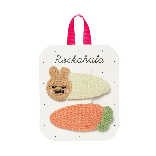 Crochet Bunny Hair Clips Rockahula Kids Lil Tulips