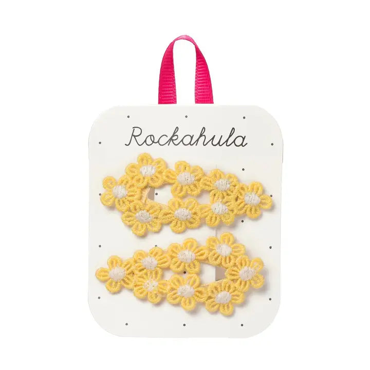 Crochet Flower Clips Rockahula Kids Lil Tulips