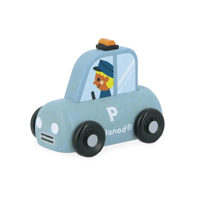 Crossroads City - Police Car Janod Baby Toys & Activity Equipment Lil Tulips