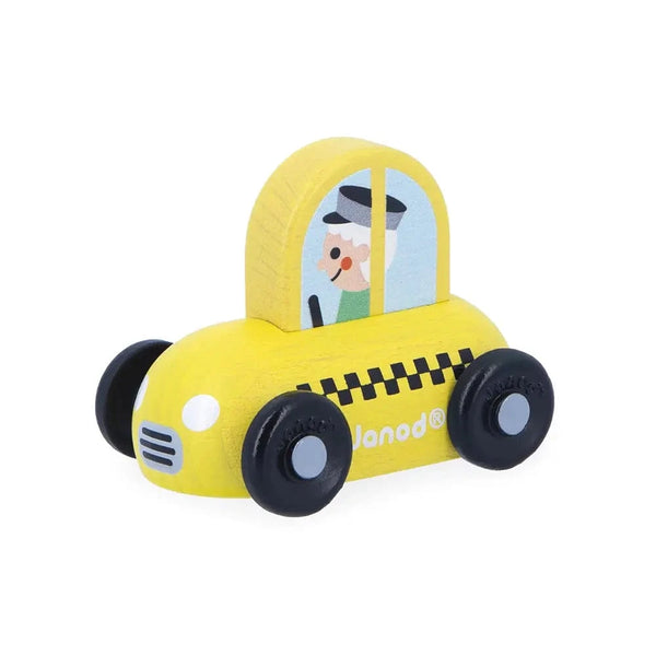 Crossroads City - Taxi Janod Baby Toys & Activity Equipment Lil Tulips