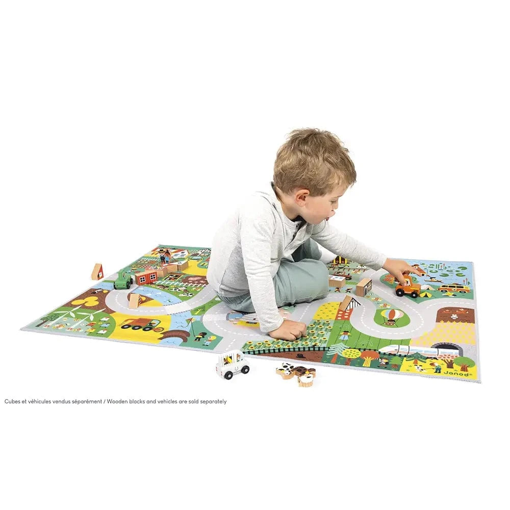 Crossroads Countryside - Play Mat Janod Baby Toys & Activity Equipment Lil Tulips