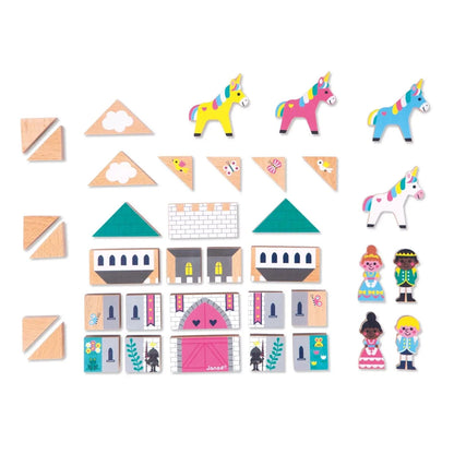 Crossroads Enchanted Kingdom - Building Blocks Janod Baby Toys & Activity Equipment Lil Tulips