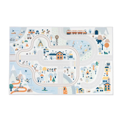 Crossroads White Valley - Play Mat Janod Baby Toys & Activity Equipment Lil Tulips