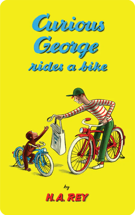 Curious George Rides a Bike - Audiobook Card Yoto Lil Tulips
