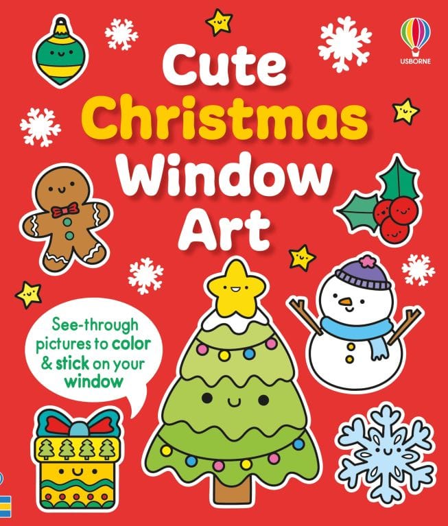 Cute Christmas Window Art Harper Collins Childrens Lil Tulips