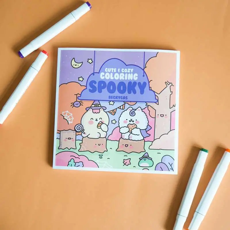 Cute & Cozy Coloring: Spooky Simon & Schuster Lil Tulips