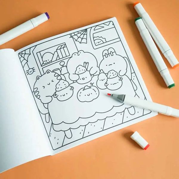 Cute & Cozy Coloring: Spooky Simon & Schuster Lil Tulips