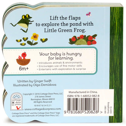 Little Green Frog Lift-A-Flap Board Book