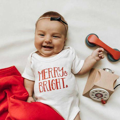Graphic Bodysuit | Merry & Bright*