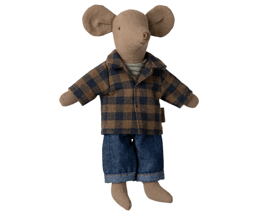 Dad mouse - Light brown Maileg Lil Tulips