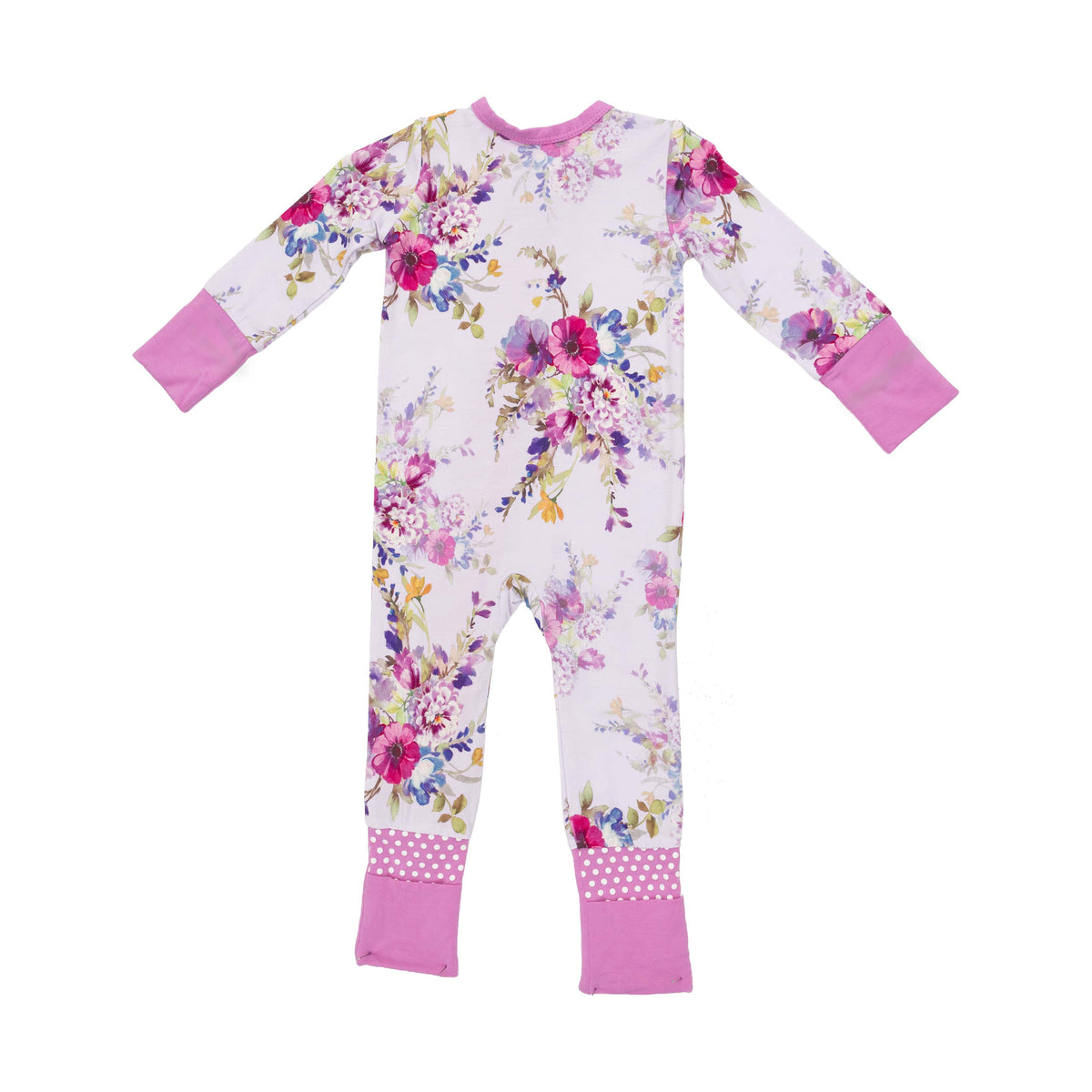 Dahlia Floral - Convertible Romper Angel Dear Lil Tulips