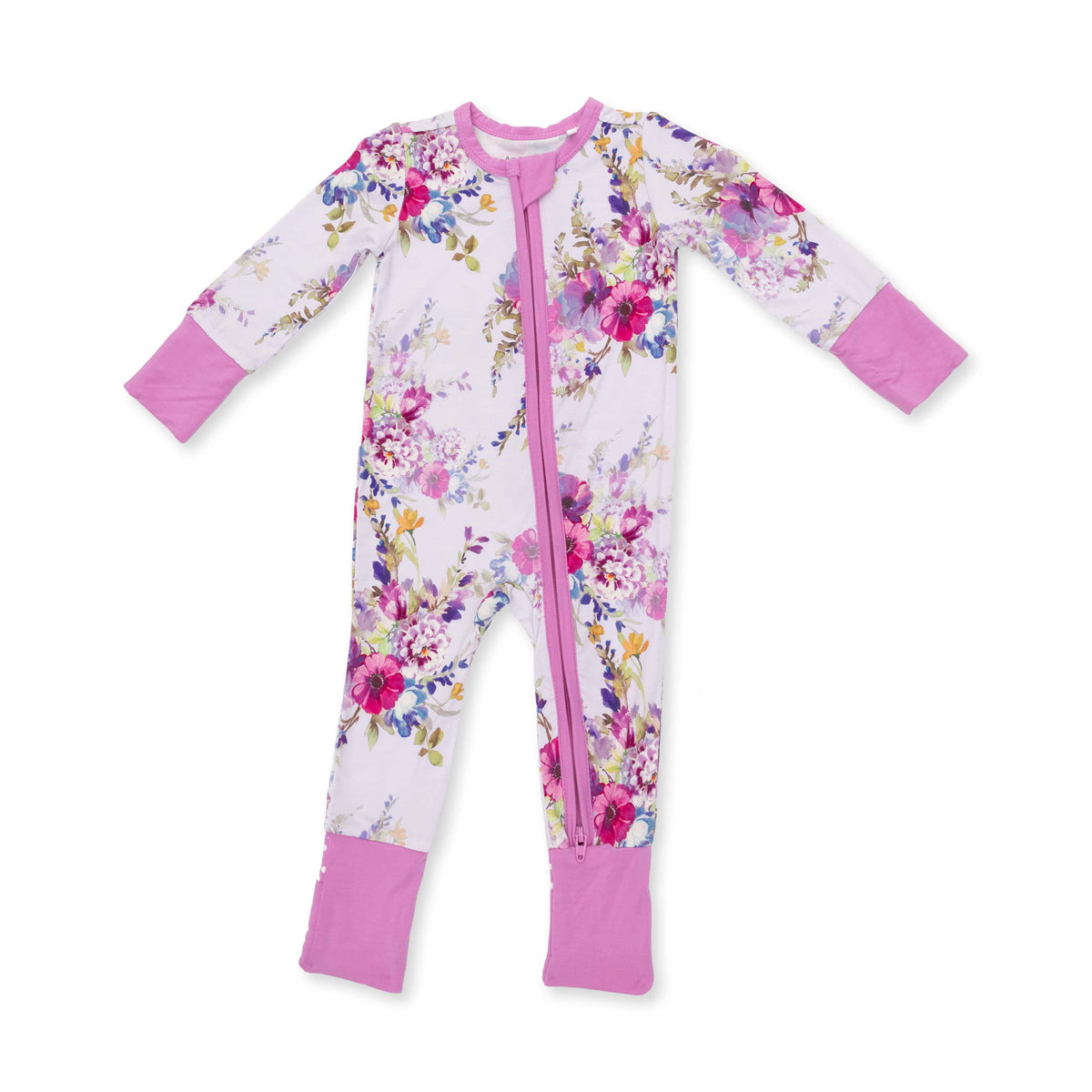 Dahlia Floral - Convertible Romper Angel Dear Lil Tulips