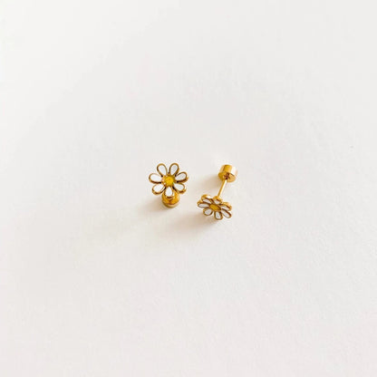 Daisy Flat Back Earrings Pip Pop Post Bracelets Lil Tulips