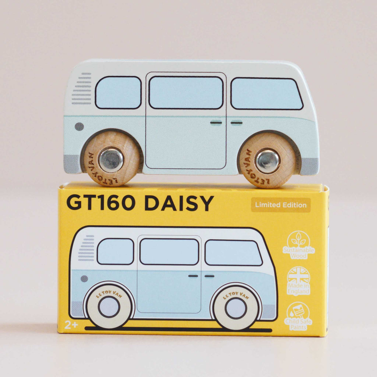 Daisy Wooden Vehicle (GT160) Le Toy Van Lil Tulips