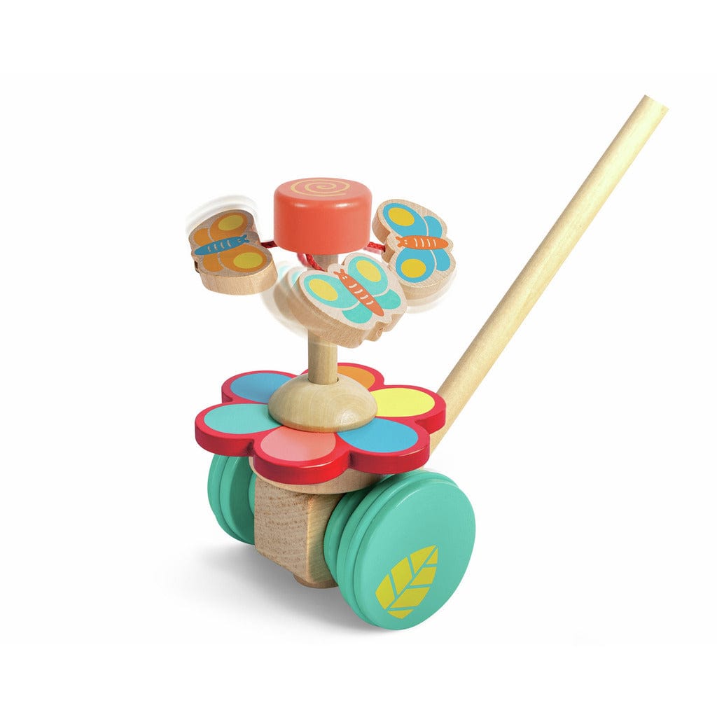 Dancing Butterflies Push Along Hape Lil Tulips
