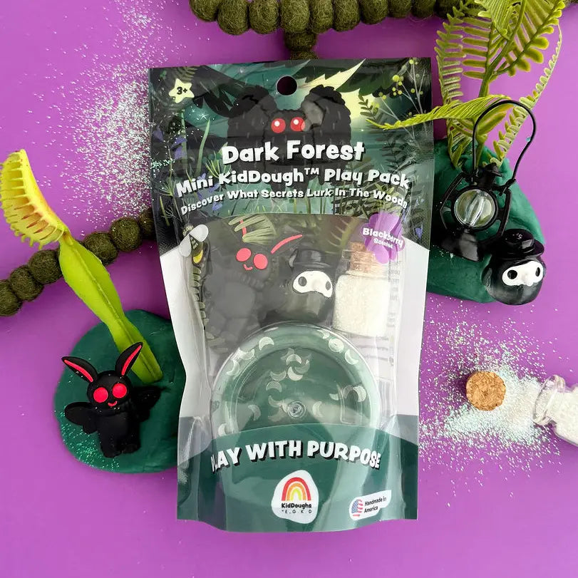 Dark Forest Mini Kiddough Play Pack - 2oz Earth Grown KidDoughs Lil Tulips