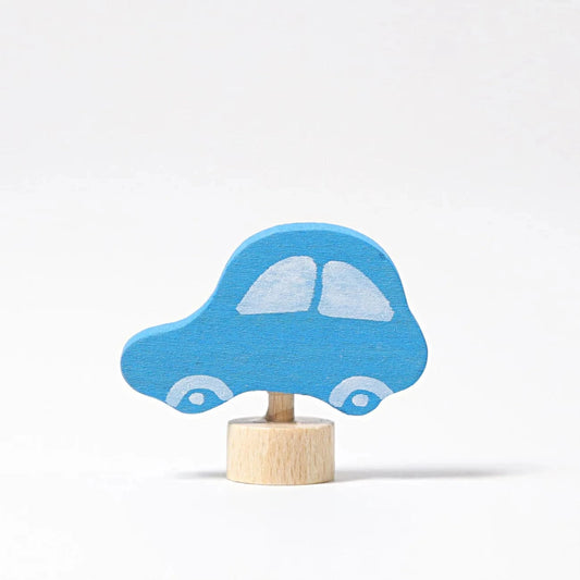 Decorative Figure Blue Car Grimm's Lil Tulips